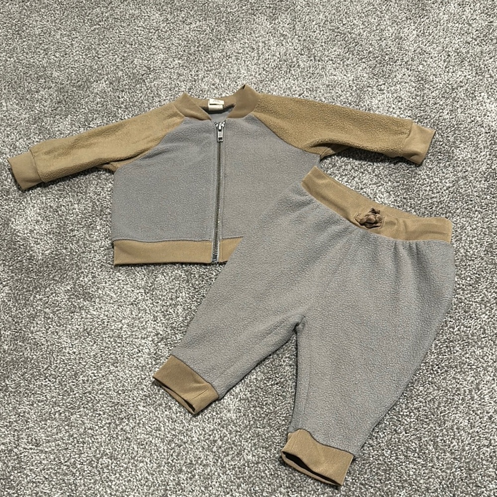 Tucker + Tate 6 month baby boy 2 piece fleece long sleeve‎ set 6 months